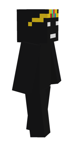 Black skin: body, right side render