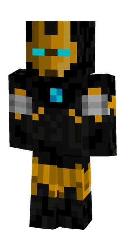 Black skin: body, front render