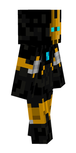 Black skin: body, right side render
