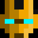 Black skin: face render