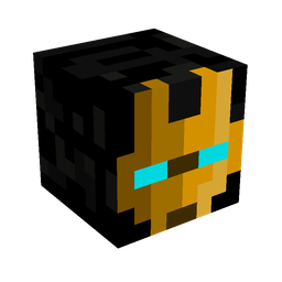 Black skin: head render