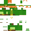 Classic skin: raw texture render
