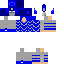 Blue skin: raw texture render