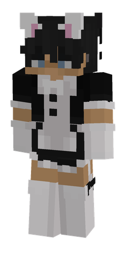 Black skin: body, front render