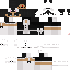 Black skin: raw texture render