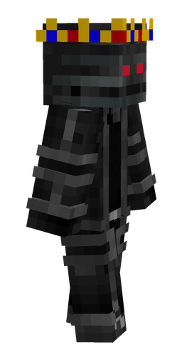 Black skin: body, right side render