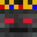 Black skin: face render