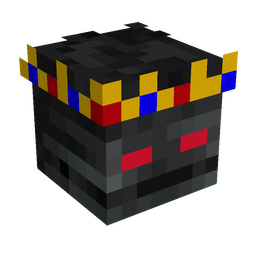 Black skin: head render