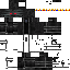 Black skin: raw texture render