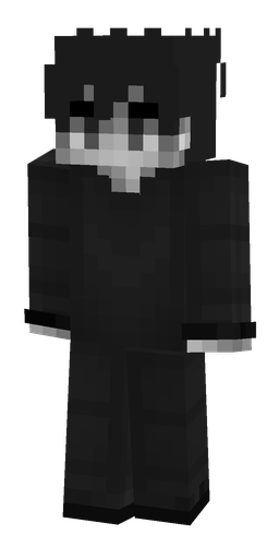 Black skin: body, front render
