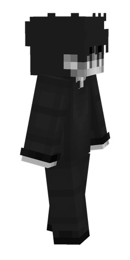 Black skin: body, right side render
