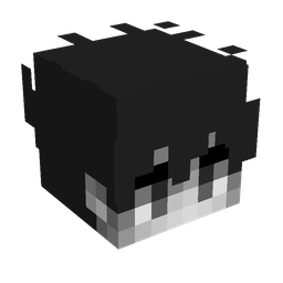 Black skin: head render