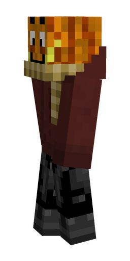 Black skin: body, left side render