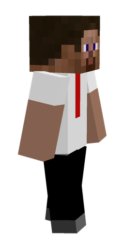 Black skin: body, right side render