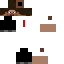 Black skin: raw texture render
