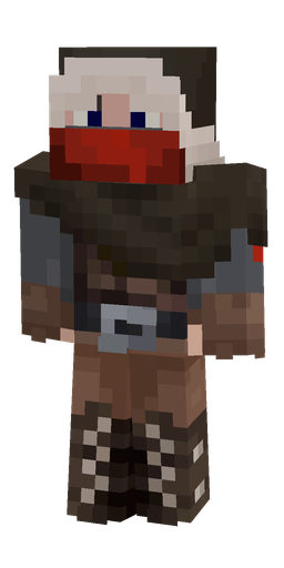 Black skin: body, front render