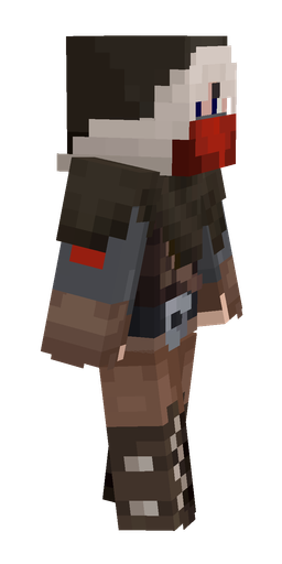 Black skin: body, right side render
