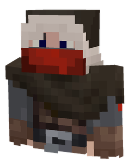 Black skin: bust render