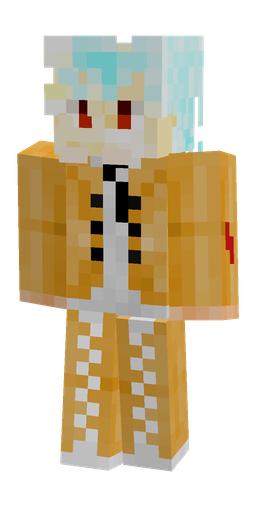 Blue skin: body, front render