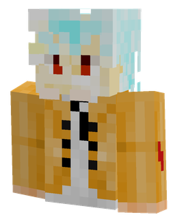 Blue skin: bust render