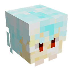 Blue skin: head render