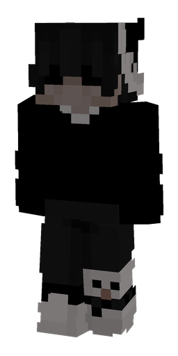 Black skin: body, front render