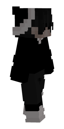 Black skin: body, right side render