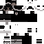 Black skin: raw texture render