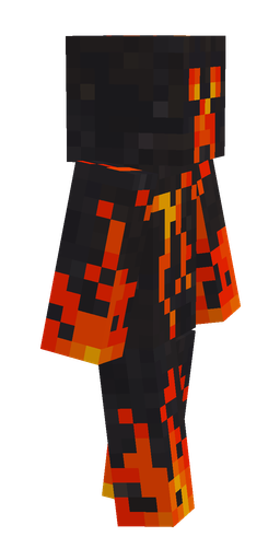Black skin: body, right side render