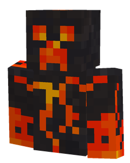 Black skin: bust render