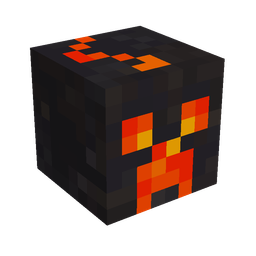 Black skin: head render