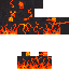 Black skin: raw texture render