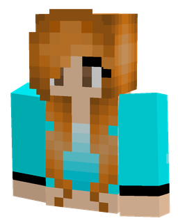 Blue skin: bust render