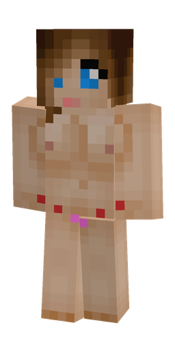 Brown skin: body, front render