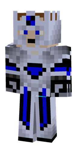 Black skin: body, front render