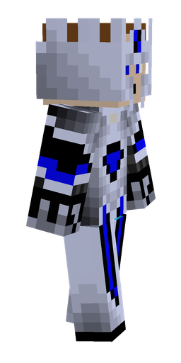 Black skin: body, right side render