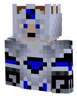 Black skin: bust render
