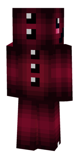 Black skin: body, back render