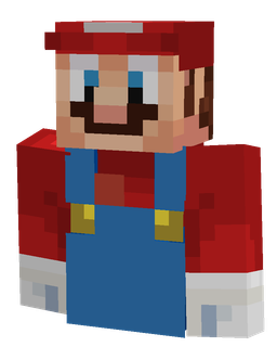 Blue skin: bust render