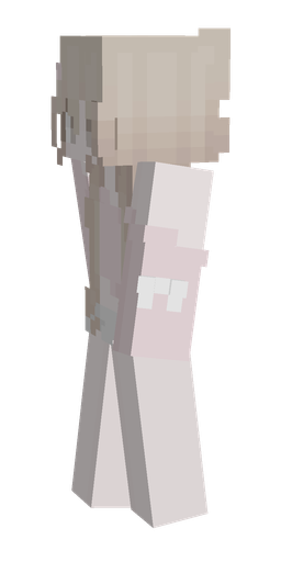 Orange skin: body, left side render