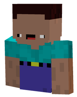 Blue skin: bust render