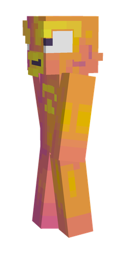Orange skin: body, left side render
