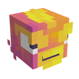 Orange skin: head render