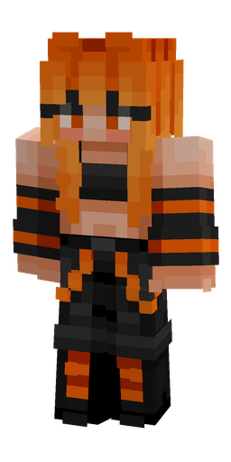 Black skin: body, front render