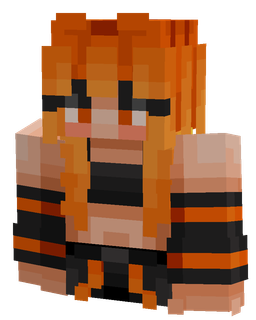 Black skin: bust render