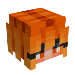 Black skin: head render