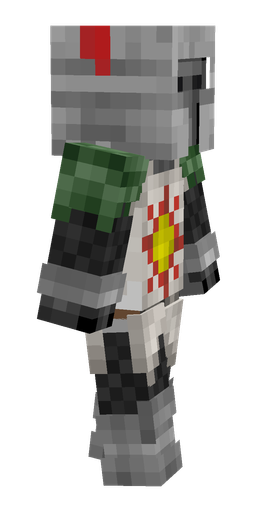Black skin: body, right side render