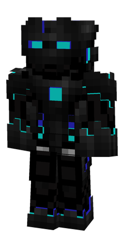 Black skin: body, front render