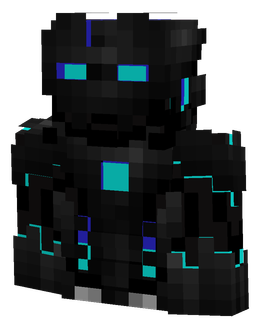 Black skin: bust render