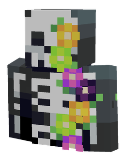 Black skin: bust render
